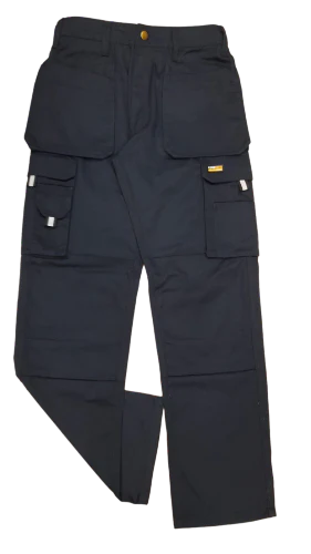 Kerosene work trousers-Black