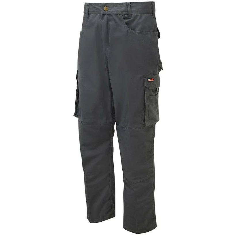 Tuff Stuff  Excel work trousers with Holster pockets- Grey